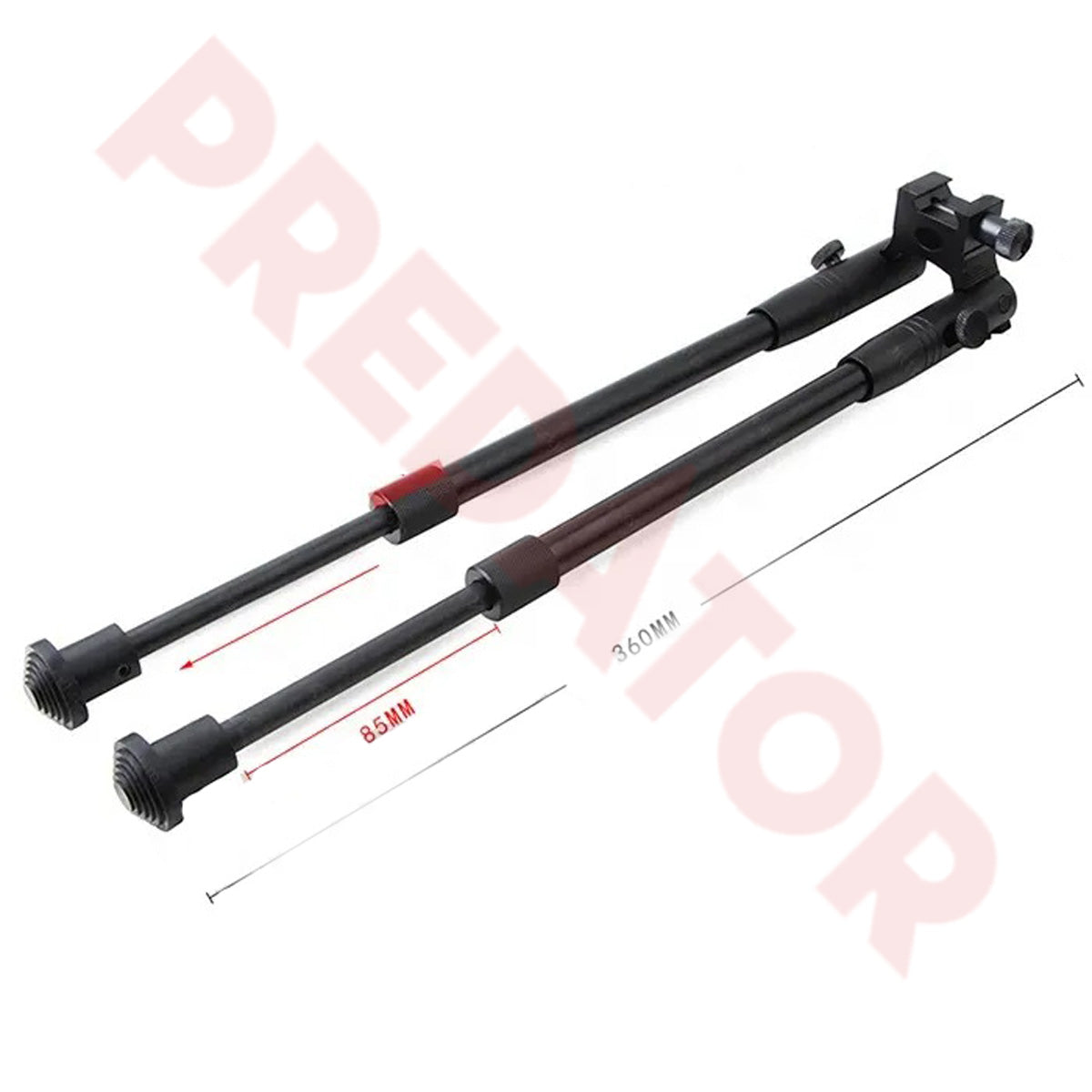 Bipod Reglabil, BlackMoon, 24-28 cm