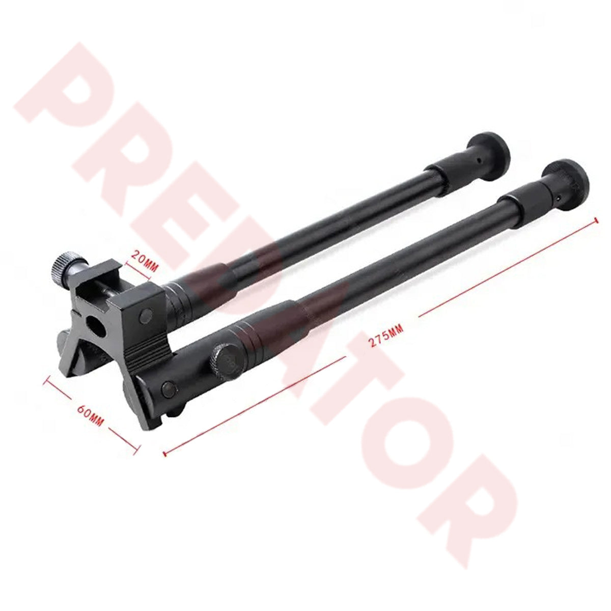 Bipod Reglabil, BlackMoon, 24-28 cm