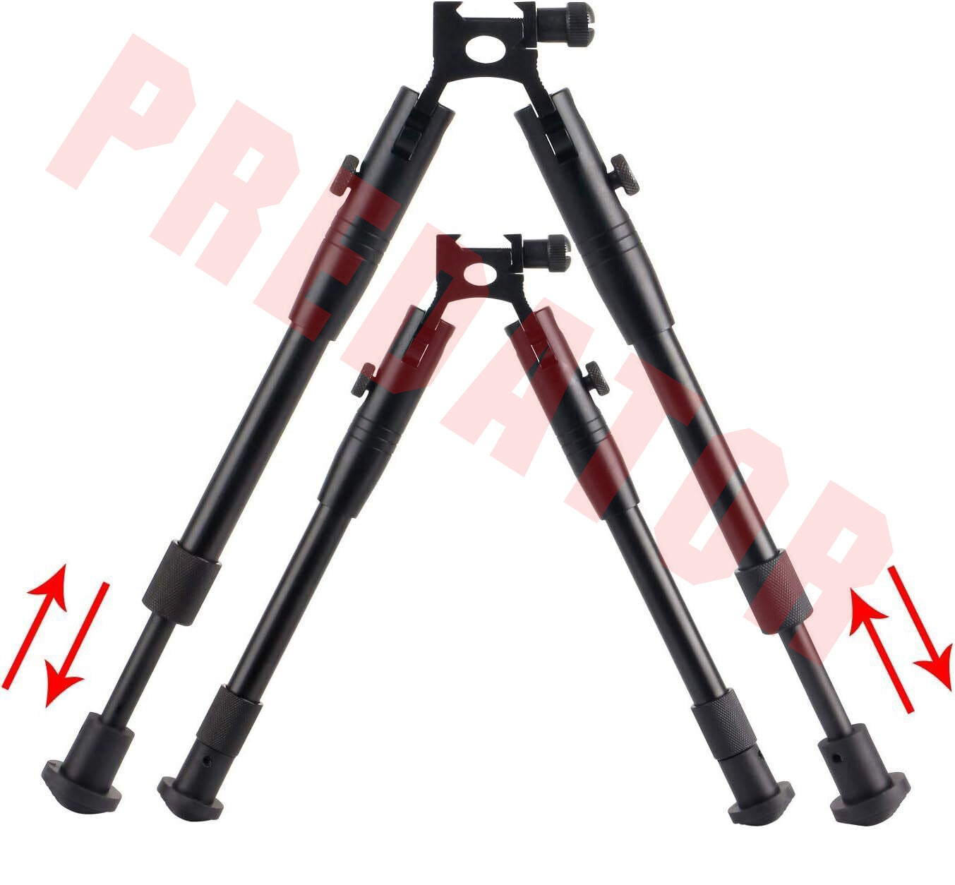 Bipod Reglabil, BlackMoon, 24-28 cm